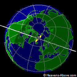 View from above satellite