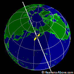 View from above satellite
