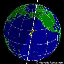 View from above satellite