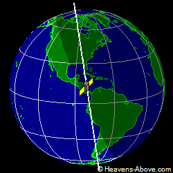 View from above satellite