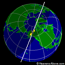 View from above satellite