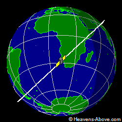 View from above satellite