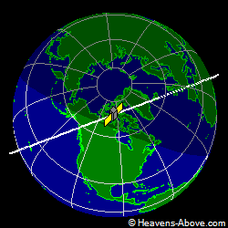 View from above satellite